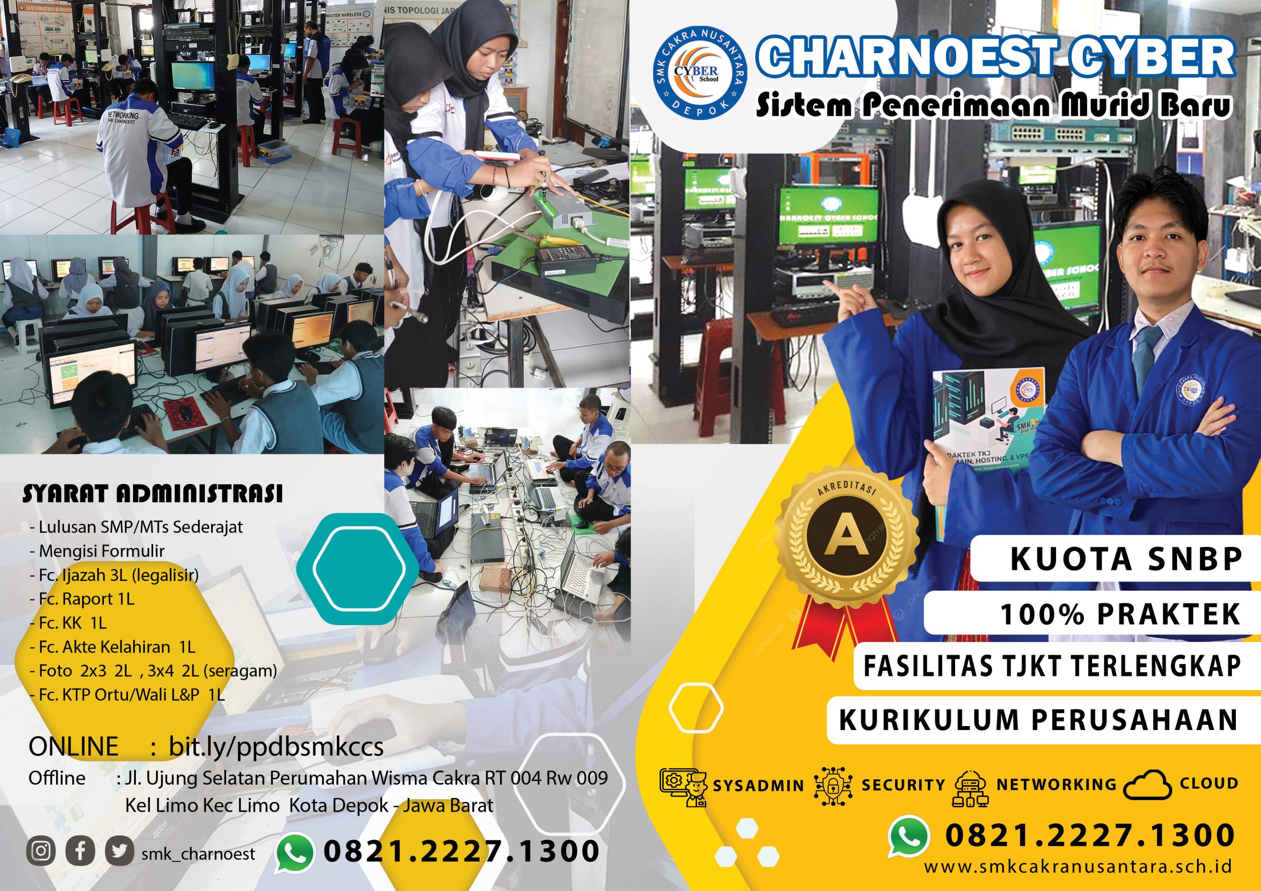 PENDAFTARAN SISWA BARU SMK CAKRA NUSANTARA (TAHUN AJARAN 2026/2027)